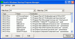 Download Scotts Windows Startup Program Manager 1.1