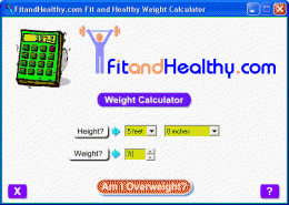 Download FitandHealthy.com Weight Calculator