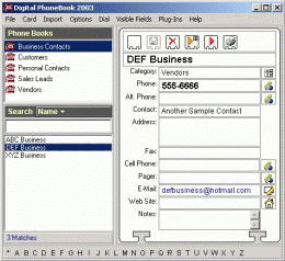Download Digital PhoneBook 2003