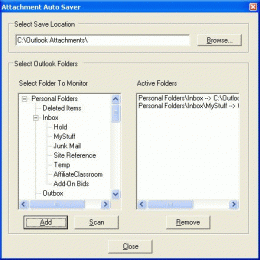 Download Attachment Auto Saver for Outlook 1.00