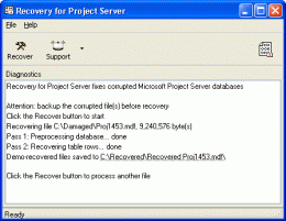Download Recovery for Project Server
