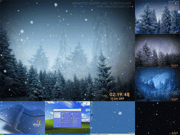 Download Animated SnowFlakes Screensaver