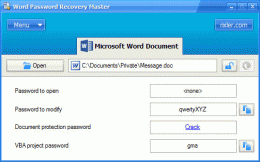 Download Word Password Recovery Master 4.0