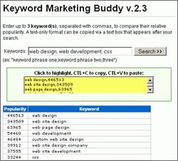 Download Keyword Marketing Buddy 2.3