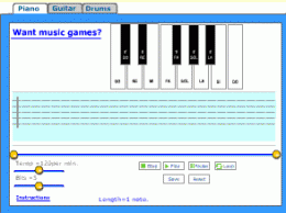 Download Piano, guitar and drums game