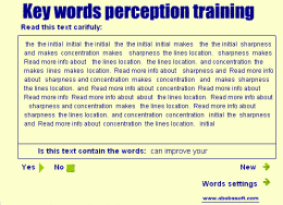 Download Words Perception game