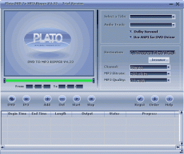 Download Plato DVD To MP3 Ripper