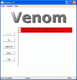 Download Venom Spyware Remover 1.2