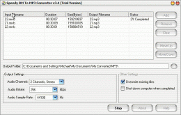 Download Speedy RM to MP3 Converter 1.5
