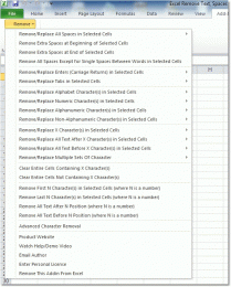 Download Excel Remove Text, Spaces &amp; Characters From Cells Software