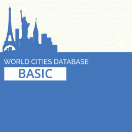 Download GeoDataSource World Cities Database (Basic Edition)