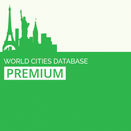 Download GeoDataSource World Cities Database (Premium Edition)