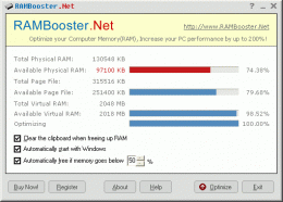 Download RAM Booster .Net