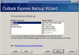 Download Outlook Express Backup Wizard 1.1