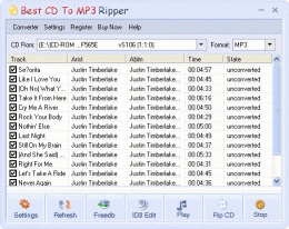 Download Best CD To MP3 Ripper 1.00