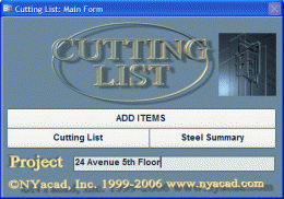 Download Cutting List