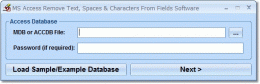 Download MS Access Remove (Delete, Replace) Text &amp; Characters From Fields Software 7.0