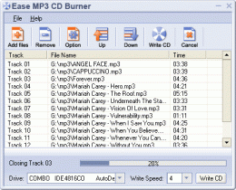 Download Ease CD Burner