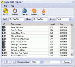 Download Ease CD Ripper