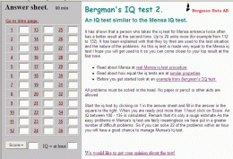 Download Bergmans IQ test 1.0