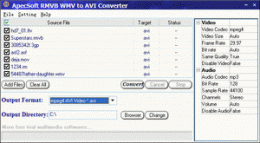 Download ApecSoft RMVB WMV to AVI Converter 2.10