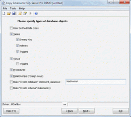 Download Copy Schema for SQL Server