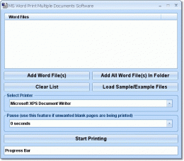 Download MS Word Print Multiple Documents Software 7.0