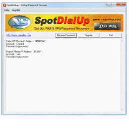 Download SpotDialup Password Recover