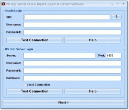 Download MS SQL Server Oracle Import, Export &amp; Convert Software