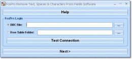 Download FoxPro Remove Text, Spaces &amp; Characters From Fields Software