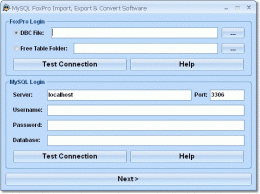 Download MySQL FoxPro Import, Export &amp; Convert Software