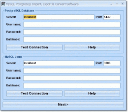 Download MySQL PostgreSQL Import, Export &amp; Convert Software