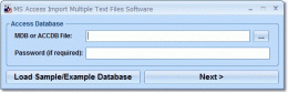 Download MS Access Import Multiple Text Files Software