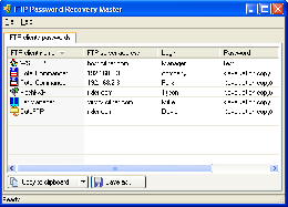 Download FTP Password Recovery Master