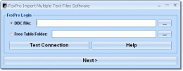 Download FoxPro Import Multiple Text Files Software