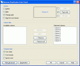 Download Remove Duplicates from Excel 1.0