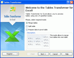 Download Tables Transformer for Excel