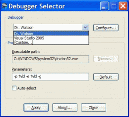 Download Debugger Selector