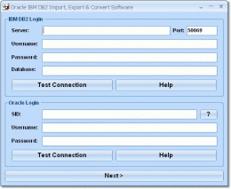 Download Oracle IBM DB2 Import, Export &amp; Convert Software