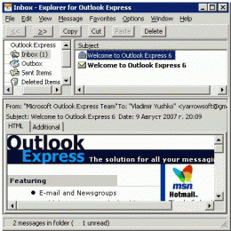 Download Explorer for Outlook Express