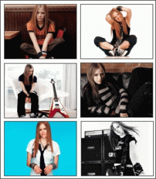 Download Avril Lavigne Punk Screensaver