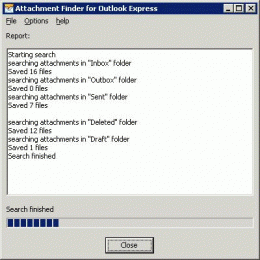 Download Attachment Finder for Outlook Express 2.29
