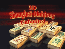 Download 3D Shangai Mahjong Unlimited 1.1