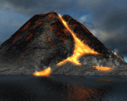 Download Active Volcano 3D Screensaver