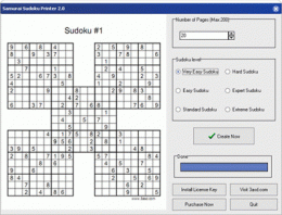 Download Printable Samurai Sudoku 2.0
