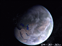 Download Planet Earth 3D Screensaver