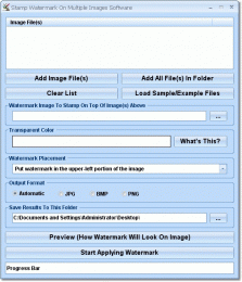 Download Watermark Multiple Images Software