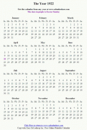 Download Free Printable Calendar