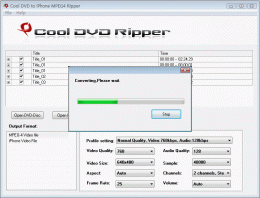 Download Cool Free DVD to iPhone MPEG4 Ripper 6.0