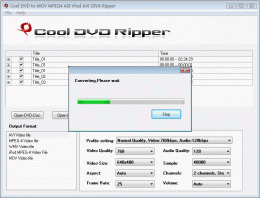 Download Cool Free DVD to MOV MPEG4 iPod Ripper 6.0